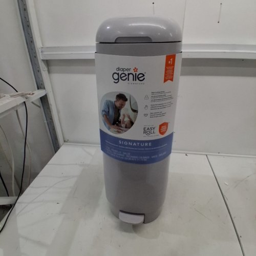 DIAPER GENIE SIGNATURE WITH EASY ROLL REFILL - 27" - LIGHT GREY (MODEL: I000892) image 2
