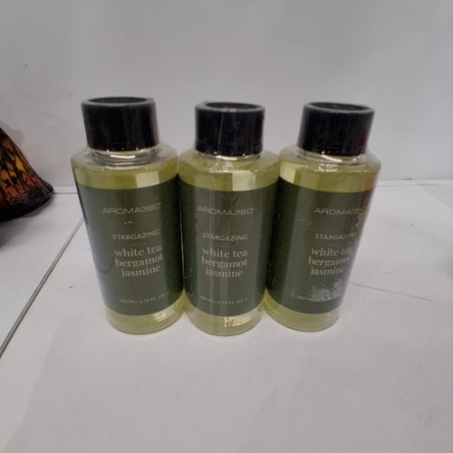3 AROMA360 WHITE TEA BERGAMOT JASMINE FRAGRANCE - 200 ML EACH (STYLE: STARGAZING) image 2