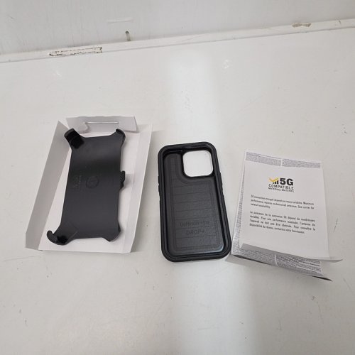 OTTERBOX DEFENDER PRO SERIES CASE WITH BELT CLIP - IPHONE 13 PRO - BLACK - (MODEL: 77-84394) image 2