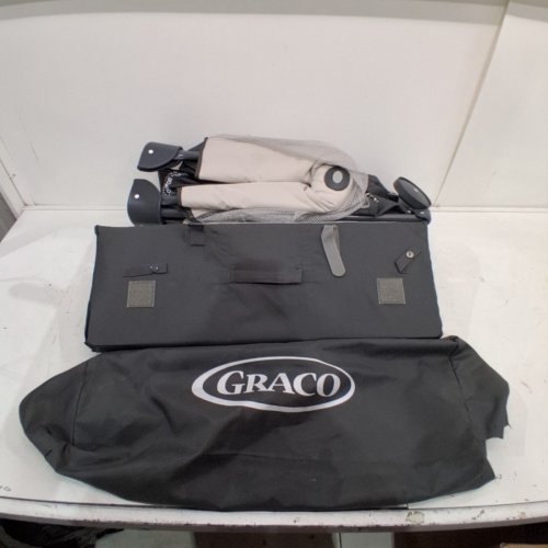 GRACO PACK N' PLAY PLAYARD PORTABLE FOLDABLE PLAYPEN - OAKLEY BLACK/WHITE (MODEL: 2084226) image 2