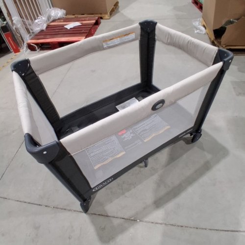GRACO PACK N' PLAY PLAYARD PORTABLE FOLDABLE PLAYPEN - OAKLEY BLACK/WHITE (MODEL: 2084226) image 4