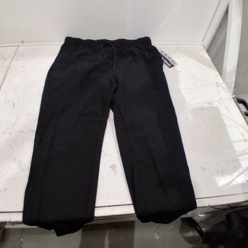 MEN'S DARK BLACK COMFORT TECH PERFORMANCE JOGGER PANTS - MEDIUM - BLACK (STYLE: WT6152) image 2