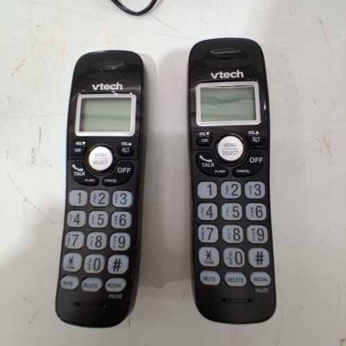 VTECH DECT 6.0 HANDSET CORDLESS HOME PHONE - CALLER ID, 14 MINUTES RECORDING TIME, STORES 30 CALLS - BLACK - (MODEL: CS6224-21) image 5