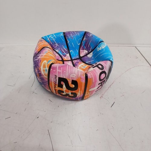 SPORTFLY WEIGHTED AUXILIARY BASKETBALL - 3 LBS (SIZE 7) - MULTICOLOR image 3