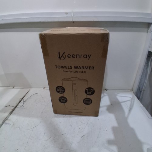 KEENRAY TOWEL WARMER BUCKET WITH AUTO SHUT-OFF - 18L - FITS UP TO 2 TOWELS - 40" X 70" - WHITE/WOOD TONE (MODEL: CL2) image 5
