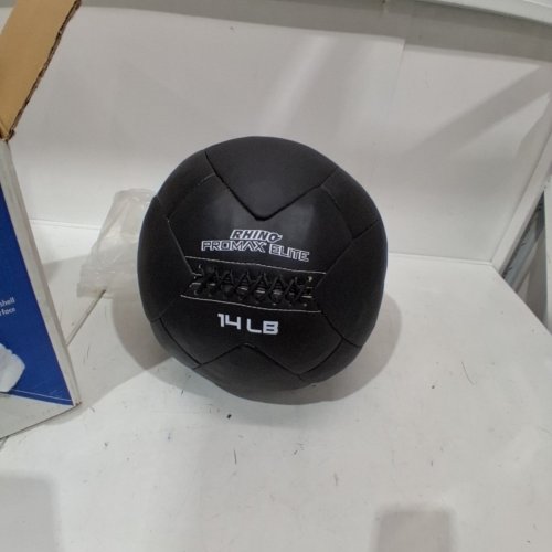 CHAMPION SPORTS RHINO PROMAX ELITE MEDICINE BALL - 14LBS - BLACK (MODEL: PRX14) image 2