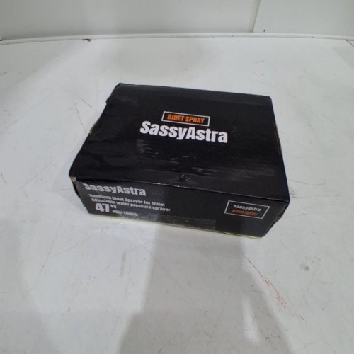 3PC SASSYASTRA HANDHELD BIDET SPRAYER WITH ADJUSTABLE WATER PRESSURE - 47" HOSE - STAINLESS STEEL (MODEL: SA-47) image 3