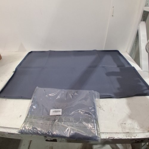 2PK BARTUKE WASHABLE NON-SLIP DOG PEE PAD - 70" X 45" - GRAY image 2