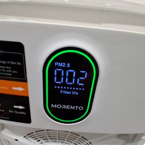 MORENTO TOUCH CONTROL AIR PURIFIER WITH WIFI-APP CONTROL - 1076 SQ.FT COVERAGE - WHITE (MODEL: HY4866-WIFI/HY4866-WF) image 2