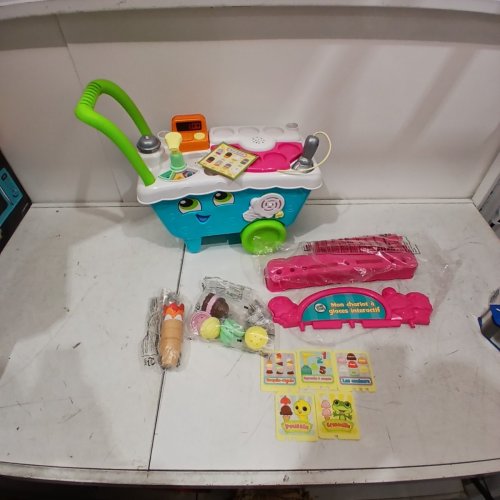 LEAPFROG SCOOP & LEARN ICE CREAM CART DELUXE - FRENCH VERSION image 3