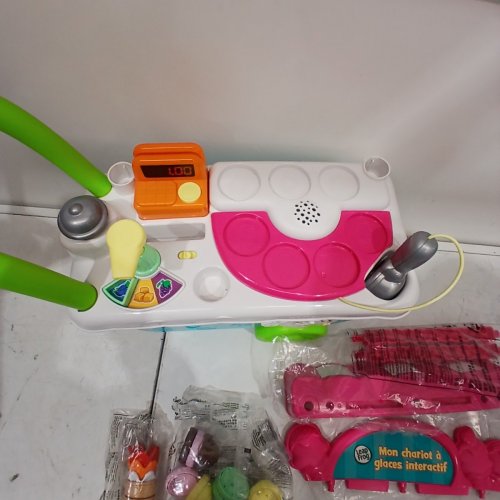 LEAPFROG SCOOP & LEARN ICE CREAM CART DELUXE - FRENCH VERSION image 7