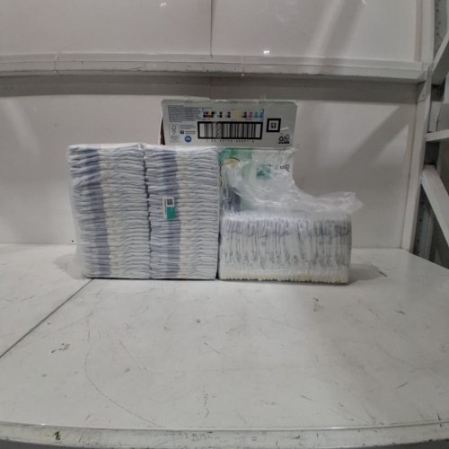 96PK PAMPERS PURE PROTECTION DIAPERS - NEW BORN image 2