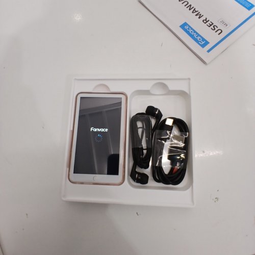 FANVACE WIRELESS BLUETOOTH MP3 PLAYER WITH TOUCHSCREEN AND SPEAKER - 3GB RAM & 32GB ROM - 4" SCREEN - WHITE & PINK (MODEL: M32) image 4