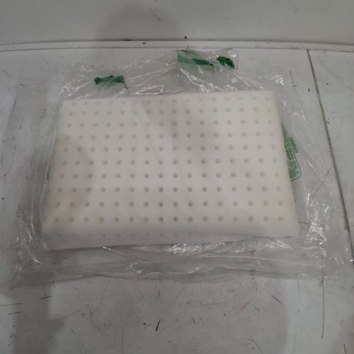 LOW PROFILE PERFORATED TRAVEL TODDLER PILLOW - 17" X 11" X 2" - WHITE image 2