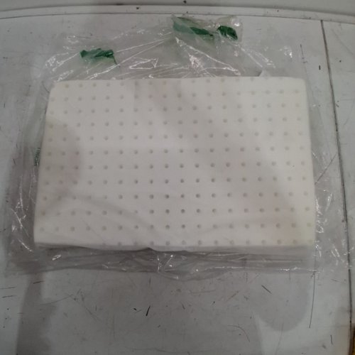 LOW PROFILE PERFORATED TRAVEL TODDLER PILLOW - 17" X 11" X 2" - WHITE image 3