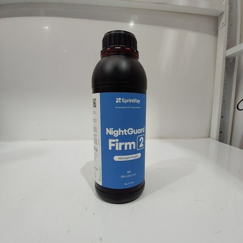 SPRINTRAY NIGHTGUARD FIRM 2 3D PRINTING RESIN - 2.2 LBS - MIDNIGHT PURPLE (ITEM: SRI-0202147) image 2