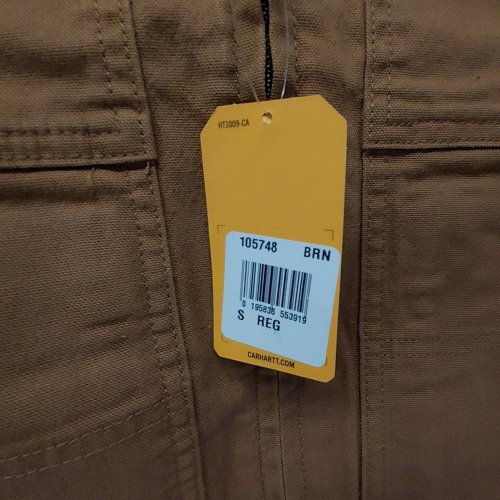 MEN'S CARHARTT RUGGED FLEX DUCK BERWICK JACKET - 2XL - CARHARTT BROWN (STYLE: 105748) image 2