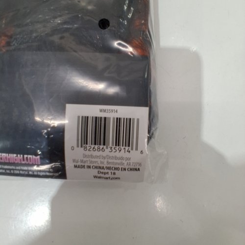 GIRL'S MONSTER HIGH SKELITA GLITTER WIG - ONE SIZE FITS MOST - BLACK AND ORANGE (ITEM: WM35914) image 2