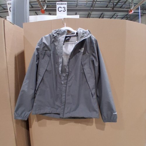 WOMEN'S THE NORTH FACE ANTORA RAIN JACKET - MEDIUM - GREY (STYLE: NF0A8BKDOUZ-M) image 2