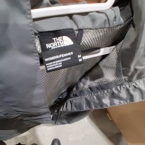 WOMEN'S THE NORTH FACE ANTORA RAIN JACKET - MEDIUM - GREY (STYLE: NF0A8BKDOUZ-M) image 4