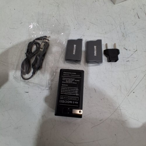 2PC BATMAX RECHARGEABLE LITHIUM-ION BATTERY PACK - BLACK image 2
