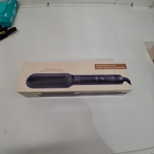 OLLA BELLA PROFESSIONAL HOT COMB - AC100-240 V 50/60HZ 30W - BLACK (MODEL: OB-HCB-BK) image 5