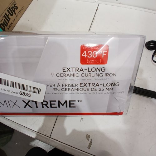 BABYLISS PRO CERAMIX XTREME CERAMIC CURLING IRON - 1" - BLACK image 3