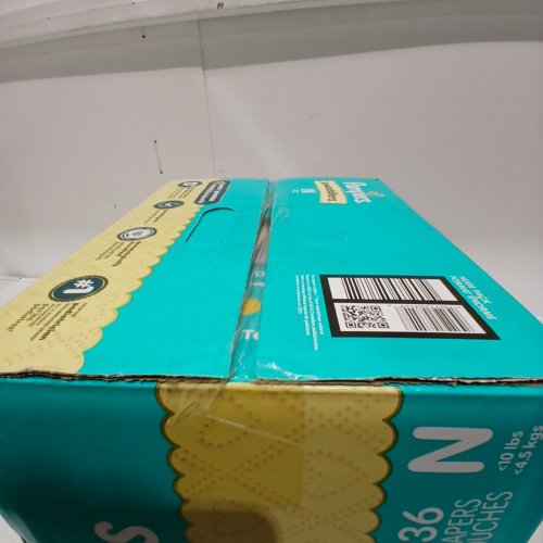 136PK PAMPERS SWADDLERS DIAPERS - NEWBORN SIZE image 3