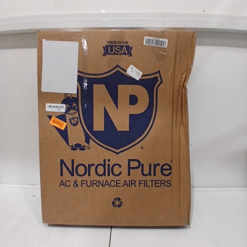 4PK NORDIC PURE AC FURNACE AIR FILTERS, PURE CARBON - 20'' X 25'' X 1'' - MERV 8 image 3