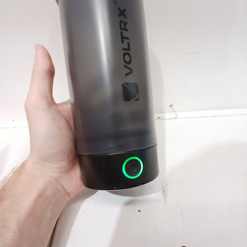 VOLTRX PREMIUM ELECTRIC PROTEIN SHAKER BOTTLE - USB RECHARGEABLE - 24 OZ - BLACK image 2