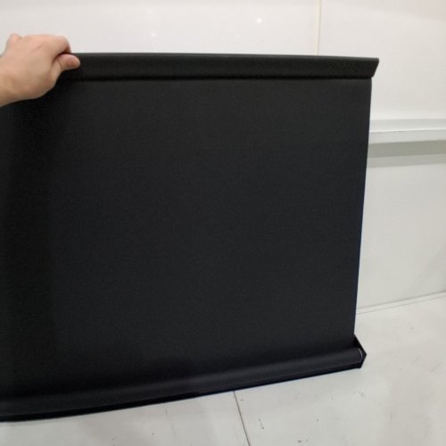 BWEROCIQ CORDLESS PULL-DOWN WINDOW BLIND ROLLER SHADE - 50" X 72" - BLACK image 4