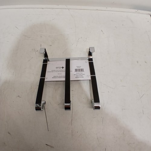 ERA OVER-THE-DOOR HOOK RACK - 6.5" X 3" X 7" - CHROME (MODEL: WC6614CH) image 3
