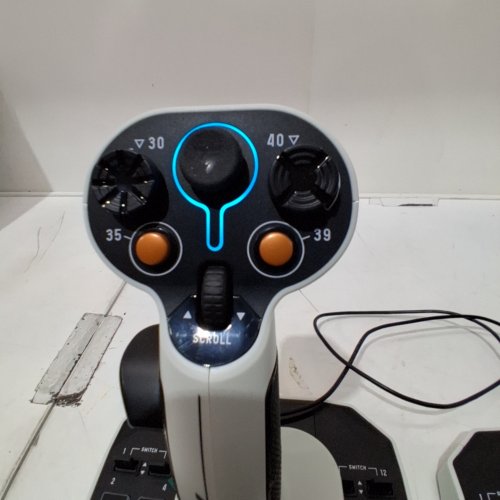 THRUSTMASTER SOL-R2 HOSAS DUAL SPACE COMBAT FLIGHT JOYSTICK SET FOR PC WINDOWS 10/11 (MODEL: 2960939) image 5