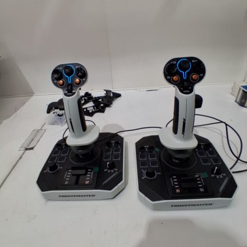 THRUSTMASTER SOL-R2 HOSAS DUAL SPACE COMBAT FLIGHT JOYSTICK SET FOR PC WINDOWS 10/11 (MODEL: 2960939) image 6