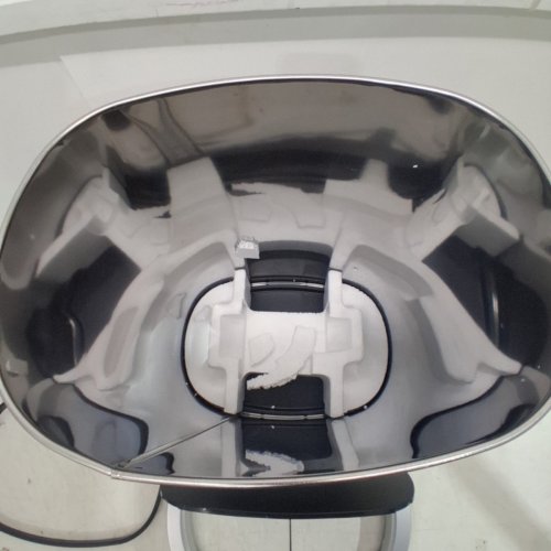 OVAL AUTOMATIC TOUCH FREE TRASH CAN - 13GAL - STAINLESS STEEL (MODEL: TC-1350R-SS) image 4