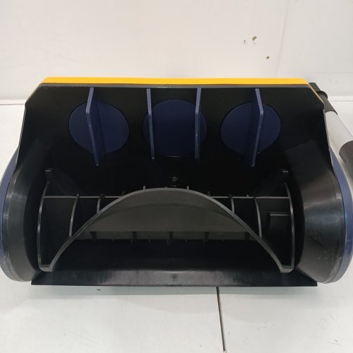 MEKIPOW CORDLESS ELECTRIC SNOW SHOVEL WITH LCD DISPLAY, COMPATIBLE WITH DEWALT 20V BATTERY - *TOOL ONLY* - 12" - YELLOW/BLACK (MODEL: MKP1005) image 4