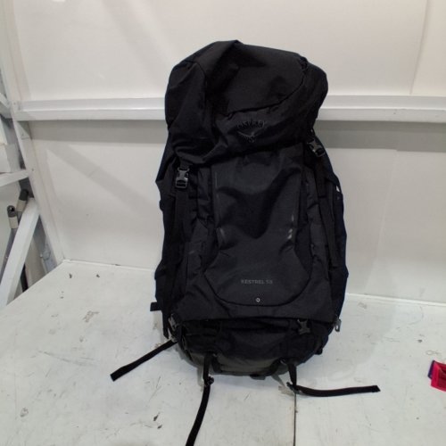 MENS OSPREY KESTREL 58 BACKPACK - 38L - INTENSE BLACK (MODEL: 10004755) image 2