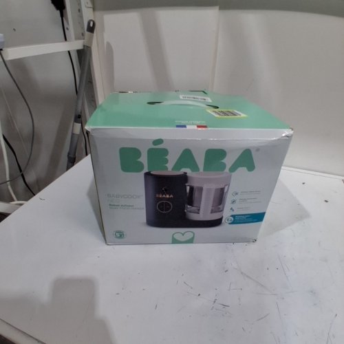 BEABA BABYCOOK NEO 4-IN-1 GLASS BABY FOOD MAKER - 5.5 CUP CAPACITY - MIDNIGHT BLUE (MODEL: BEA0400-TB) image 5