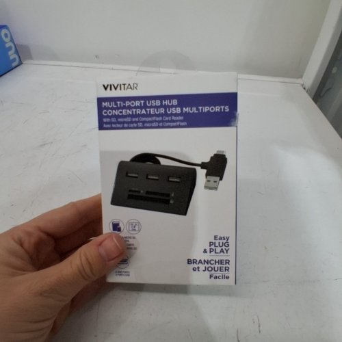 VIVITAR MULTI-PORT USB HUB - BLACK image 3