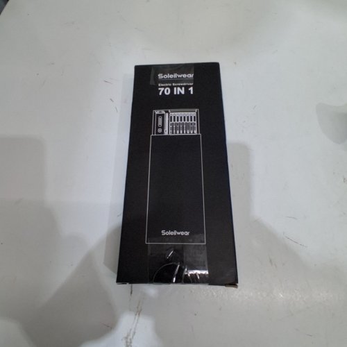 SOLEILWEAR MINI ELECTRIC SCREWDRIVER SET, 70-IN-1 (MODEL: JD1006) image 4
