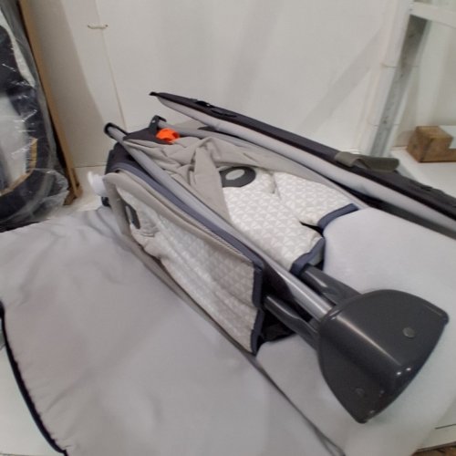 GRACO PACK 'N PLAY DAY2DREAM ADJUSTABLE HEIGHT PORTABLE BASSINET PLAYARD - GREY / RAINIER (MODEL: 2148404) image 6
