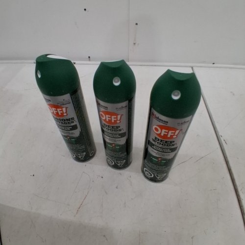 3PK OFF! DEEP WOODS INSECT REPELLENT LONG LASTING PROTECTION - 255G EACH (MODEL: 1191135) image 2