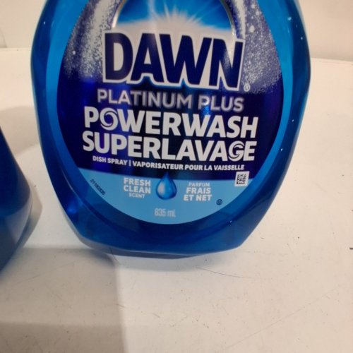 2 DAWN PLATINUM PLUS POWERWASH DISH SPRAY REFILLS - 635 ML EACH - FRESH SCENT image 3