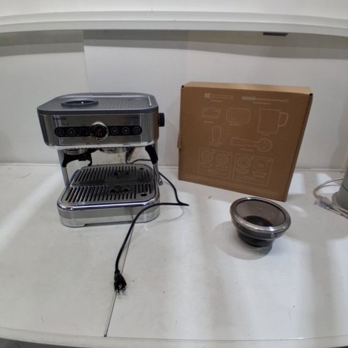 PHILIPS BARISTA BREW SEMI-AUTOMATIC ESPRESSO MACHINE WITH 58 MM PORTAFILTER, 15-BAR PUMP WITH SINGLE, DOUBLE & AMERICANO BUTTONS, 250 G BEAN CONTAINER, PREMIUM CALIBRATED TAMPER, STEAM WAND W/ 450 ML MILK JUG - STAINLESS STEEL (MODEL: PSA3218/01) image 3