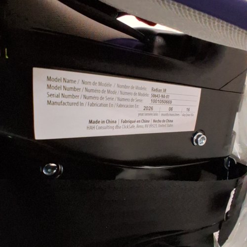DIONO RADIAN 3R THE ORIGINAL 3 ACROSS ALL-IN-ONE CONVERTIBLE CAR SEAT - PURPLE WILDBERRY - (MODEL:50643-NA-01) image 2