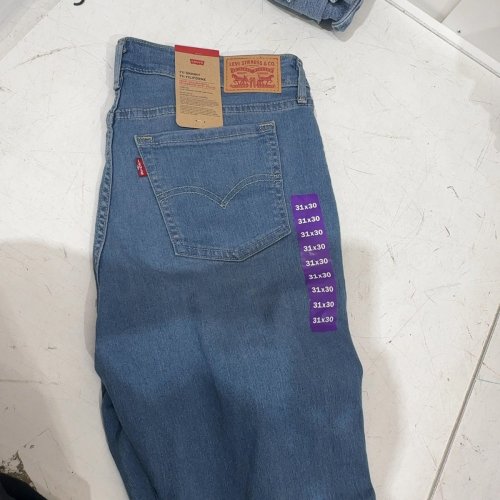 WOMEN'S LEVIS 721 HIGH RISE SKINNY JEANS - 31- BLUE image 2