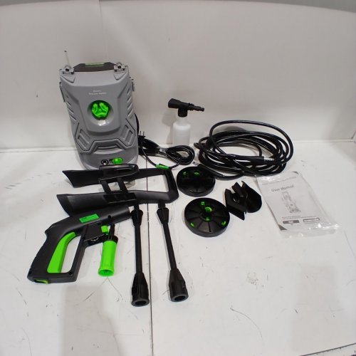 KVAOK ELECTRIC PRESSURE WASHER - 4200 MAX PSI - 2.6GPM - GREY/BLACK/GREEN - (MODEL:W6) image 3