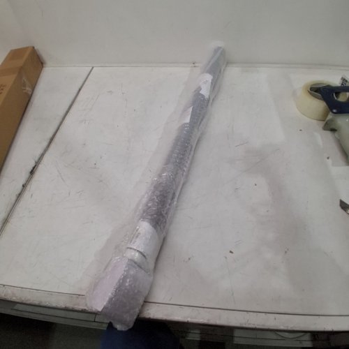 KELIXU 100% BLACKOUT ROLLER CURTAINS - 28" X 72" - GREY image 2