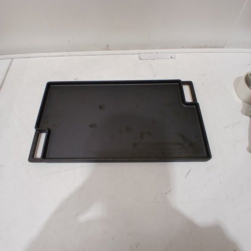 NUTRICHEF REVERSIBLE CAST IRON GRILL PLATE, 10"X18" image 4
