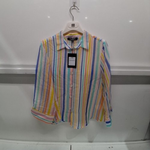 WOMEN'S BARILOCHE STRIPED SHIRT - SMALL / MEDIUM - 38 - MULTICOLOUR (STYLE : AIDE) image 2